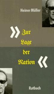 Tapa de Heiner Müller, "zur Lage der Nation"