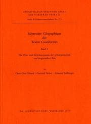 Tapa de Die Orts- und Gewässernamen der präsargonischen und sargonischen Zeit