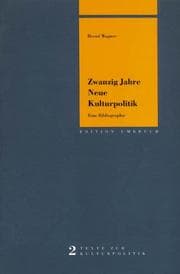 Tapa de Zwanzig Jahre neue Kulturpolitik