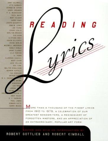 Tapa de Reading Lyrics