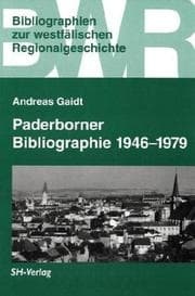 Tapa de Paderborner Bibliographie 1946 bis 1979
