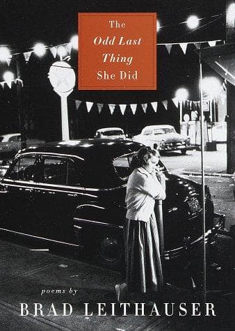Tapa de The odd last thing she did