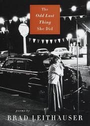 Tapa de The odd last thing she did