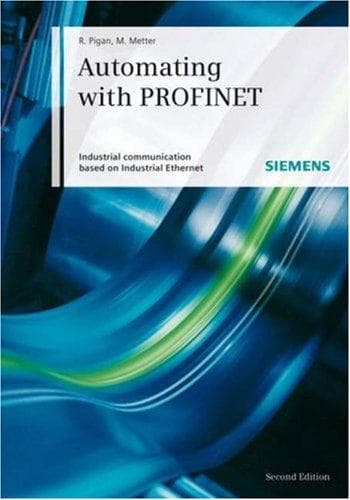 Tapa de Automating with PROFINET