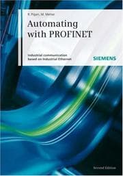 Tapa de Automating with PROFINET