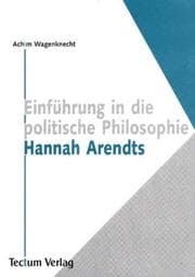 Tapa de Einführung in die politische Philosophie Hannah Arendts