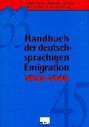 Tapa de Handbuch der deutschsprachigen Emigration 1933-1945 (German Edition)