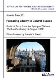 Tapa de Preparing liberty in Central Europe