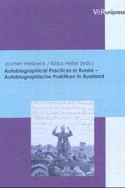 Tapa de Autobiographical practices in Russia =