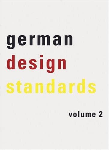 Tapa de German Design Standards, Volume 2