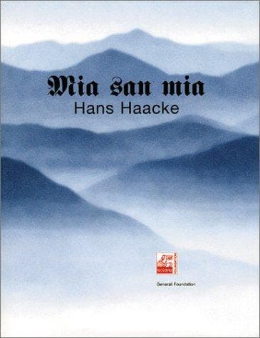 Tapa de Hans Haacke