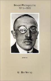 Tapa de Sowjet Photographie, 1919-1939
