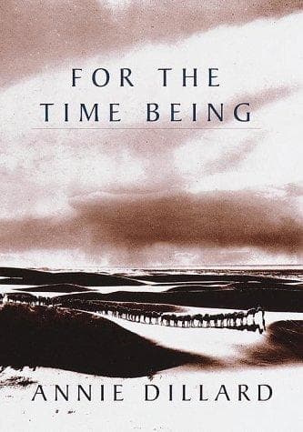Tapa de For the time being