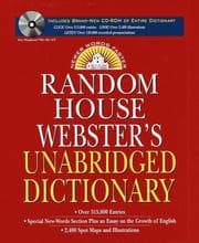 Tapa de Random House Webster's Unabridged Dictionary and CD-ROM Version 3.0 (Random House Webster's Unabridged Dictionary & CD-ROM Versio)