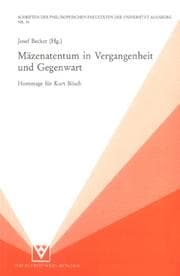 Tapa de Mäzenatentum in Vergangenheit und Gegenwart