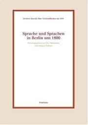 Tapa de Sprache und Sprachen in Berlin um 1800