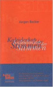 Tapa de Kaleidoskop der Stimmen