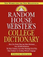 Tapa de Random House Webster's college dictionary