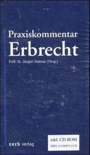 Tapa de Praxiskommentar Erbrecht