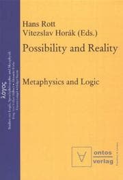 Tapa de Possibility and reality