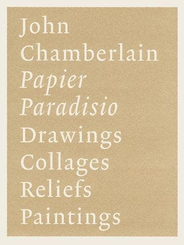 Tapa de John Chamerlain