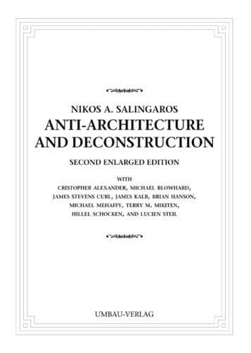 Tapa de Anti-Architecture and Deconstruction