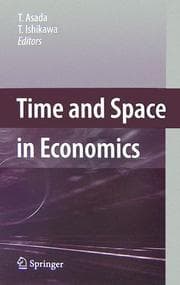 Tapa de Time and space in economics