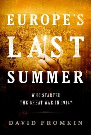 Tapa de Europe's Last Summer