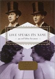 Tapa de Love Speaks Its Name