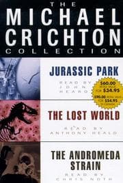 Tapa de The Michael Crichton Collection (Andromeda Strain / Jurassic Park / Lost World)