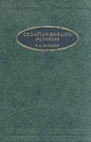 Tapa de Bogadek's Croatian-English and English-Croatian dictionary