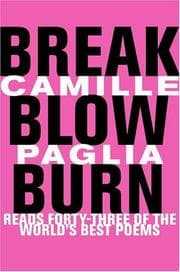 Tapa de Break, blow, burn