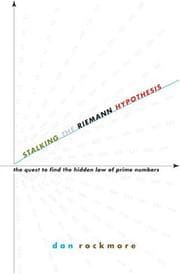 Tapa de Stalking the Riemann Hypothesis