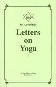 Tapa de Letters on Yoga, Vol.I
