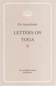 Tapa de Letters on Yoga, Vol.II