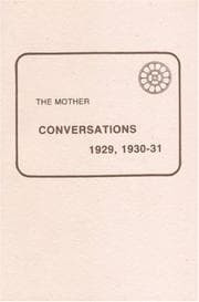 Tapa de Conversations 1929-30-31