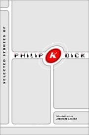 Tapa de Selected Stories of Philip K. Dick