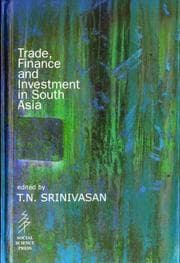 Tapa de Trade, Finance and Investment in South Asia