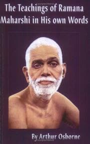 Tapa de The Teachings of Ramana Maharshi in His Own Words