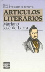 Tapa de Artículos literarios