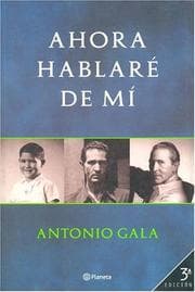 Tapa de Ahora hablaré de mí