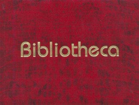 Tapa de Bibliotheca