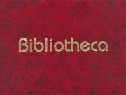 Tapa de Bibliotheca