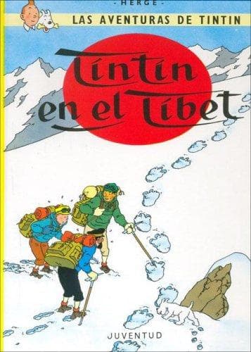 Tapa de Tintín en el Tíbet