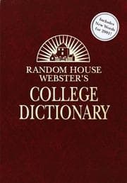 Tapa de Random House Webster's College Dictionary