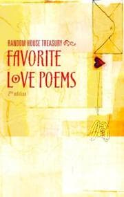 Tapa de Random House treasury of favorite love poems