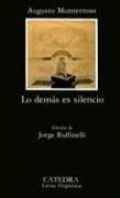 Tapa de Lo demás es silencio