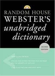 Tapa de Random House Webster's unabridged dictionary