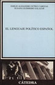 Tapa de El lenguaje político español