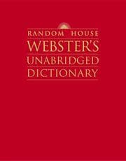 Tapa de Random House Webster's Unabridged Dictionary